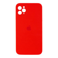 Чехол Silicone Case Full Camera Square для iPhone 11 Pro Max Red
